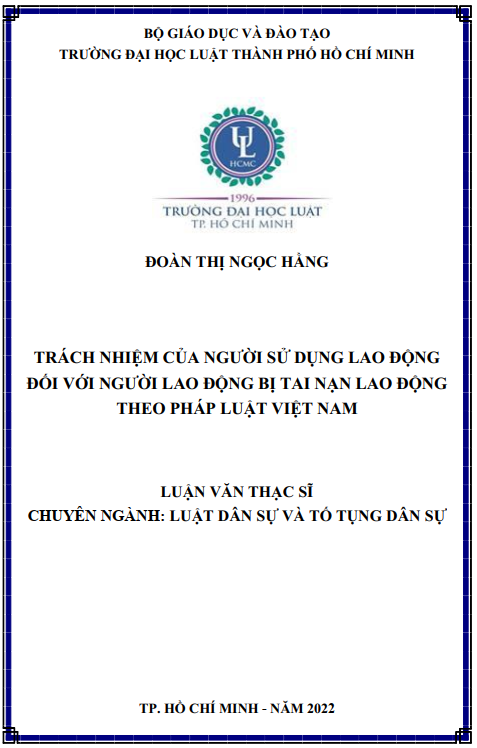Trách nhiệm của người sử dụng lao động đối với người lao động bị tai nạn lao động theo pháp luật Việt Nam