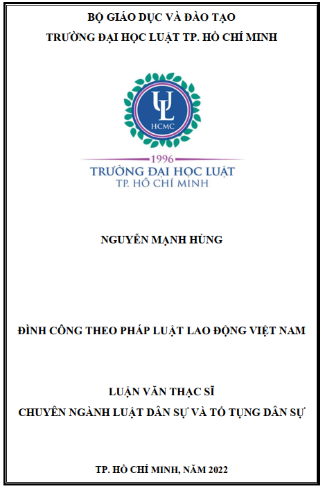 Đình công theo pháp luật lao động Việt Nam