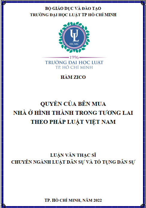 Quyền của bên mua nhà ở hình thành trong tương lai theo pháp luật Việt Nam