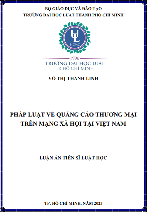Pháp luật về quảng cáo thương mại trên mạng xã hội tại Việt Nam