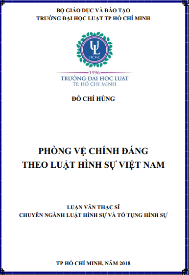 Phòng vệ chính đáng theo luật hình sự Việt Nam