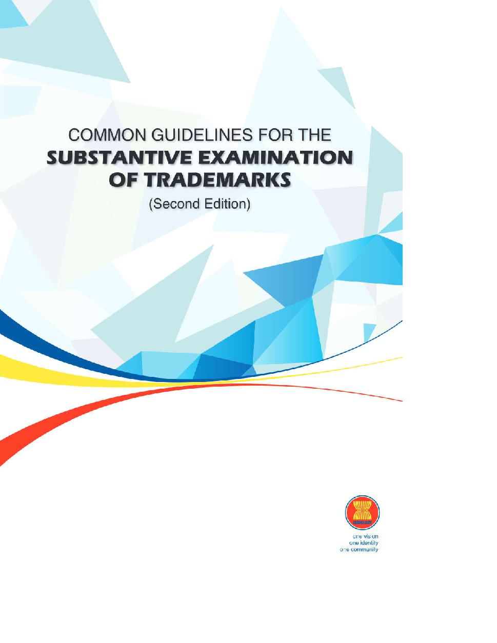 Common Guidelines for the Substantive Examination of Trademarks (Second Edition 2020)