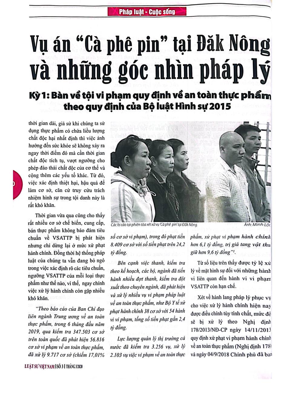 Vụ án "Cà phê pin" tại Đăk Nông và những góc nhìn pháp lý