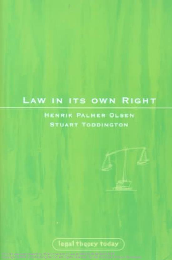 Law in its own right