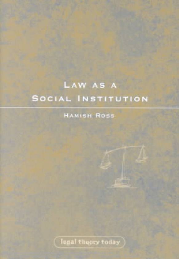 Law as a Social Institution