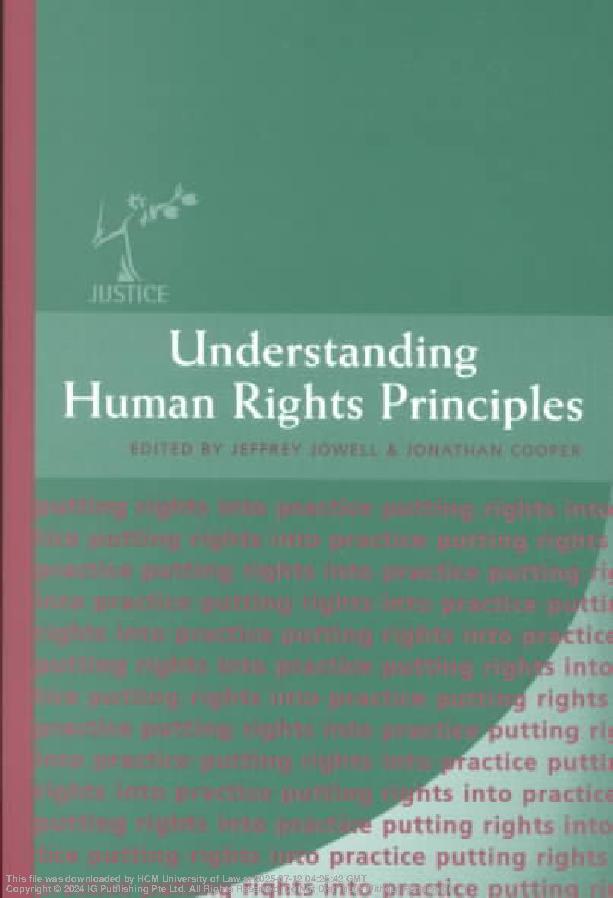 Understanding human rights principles