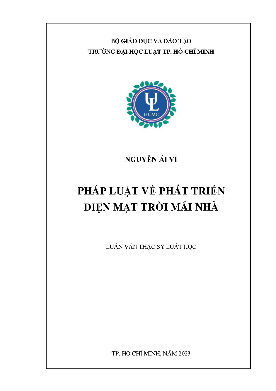 Pháp luật về phát triển điện mặt trời mái nhà
