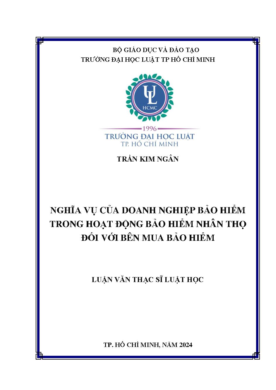 Nghĩa vụ của doanh nghiệp bảo hiểm trong hoạt động bảo hiểm nhân thọ đối với bên mua bảo hiểm