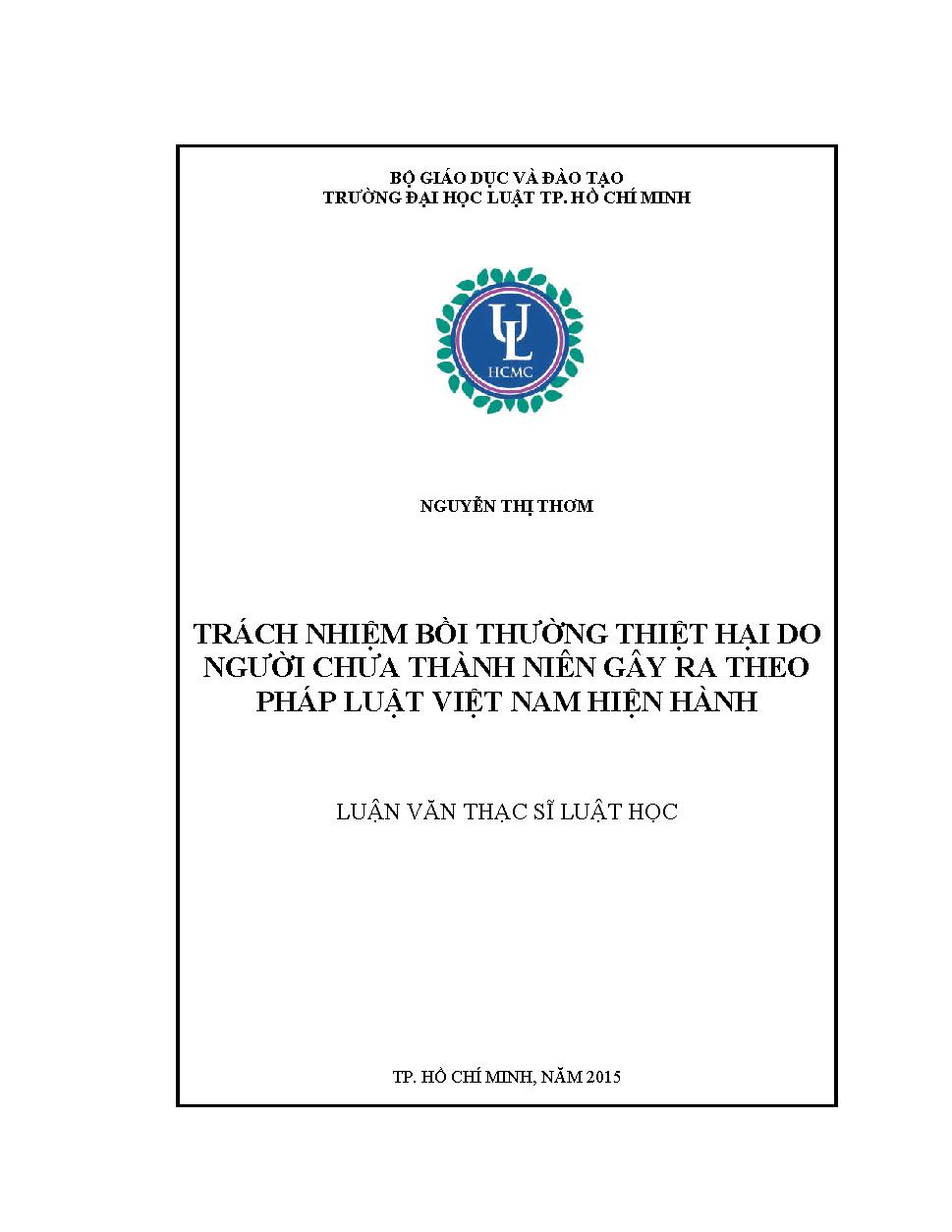 Trách nhiệm bồi thường tổn thất về tinh thần trong pháp luật Việt Nam